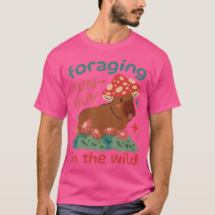Futtersuchende Pilze Capybara T-Shirt