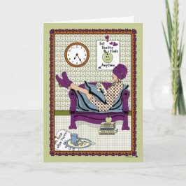 FÜTTRE DEINEN MIND_A_Gruß Karte