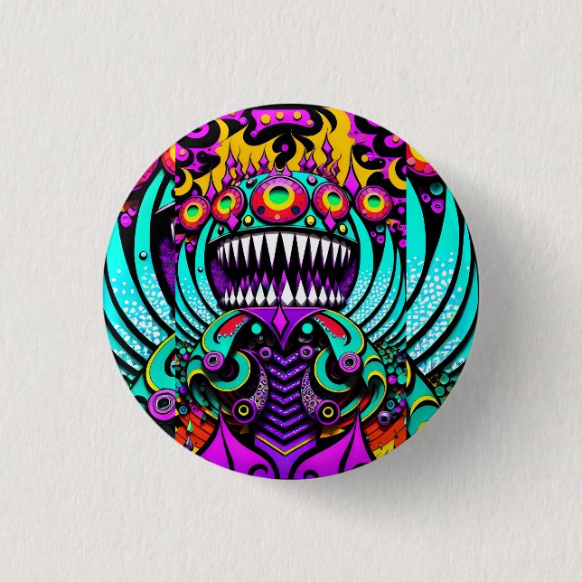 Füttre der Kunstkriege - Ken Gage Art Button (Vorderseite)