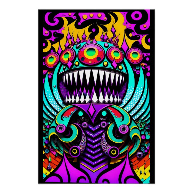 Füttre der Kunstkriege - Ken Gage Art Poster (Vorderseite)