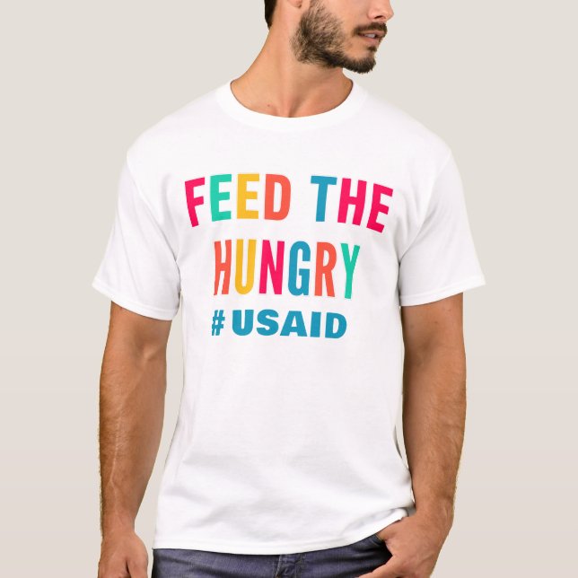 Füttre der ungarischen USAID T-Shirt (Vorderseite)