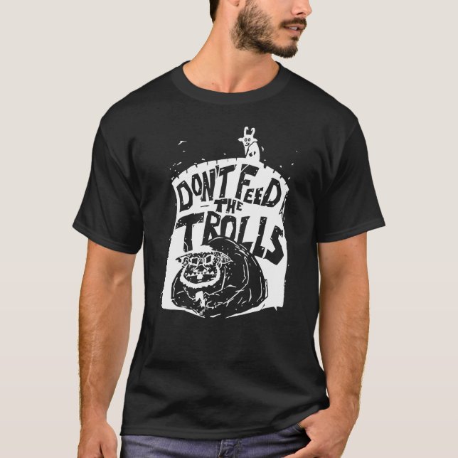 Füttre die Rollen nicht T-Shirt (Vorderseite)