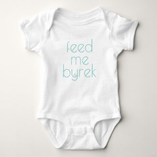 Füttre mir Byrek Baby Bodysuit Baby Strampler