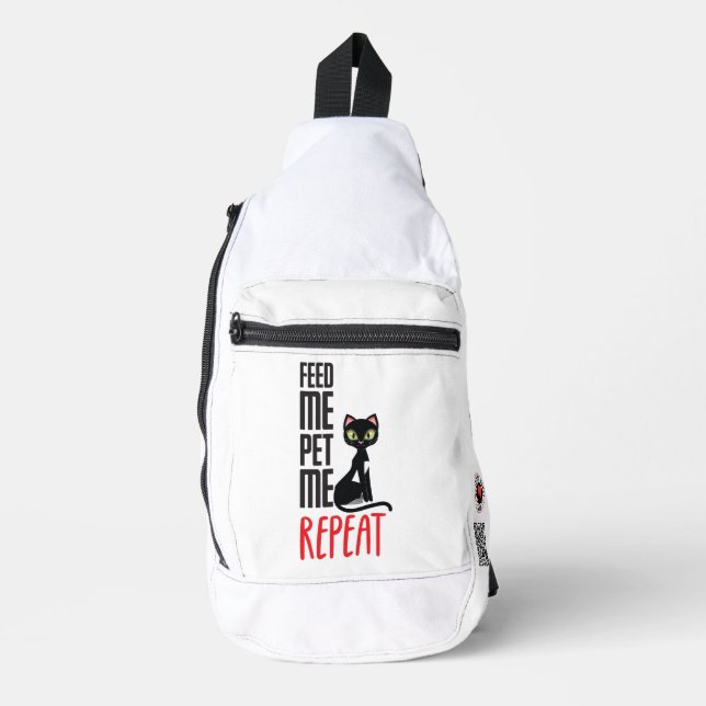 Füttre mir crossbody bag (Vorderseite)