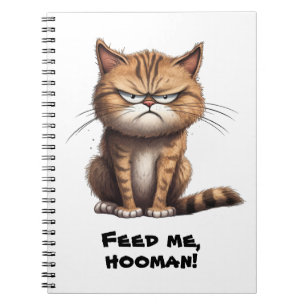 Füttre mir, Hooman! Funny Notizblock