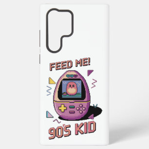 Füttre mir! Retro Virtual Pet 90s Kid Pixel Art De Samsung Galaxy Hülle