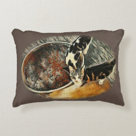 Füttre Zeit! Dekokissen