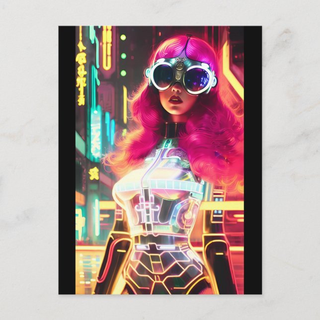 Futura City Dreamers - Ken Gage Art Postkarte (Vorderseite)