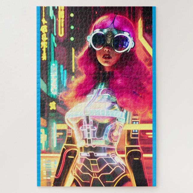 Futura City Dreamers - Ken Gage Art Puzzle (Vertikal)