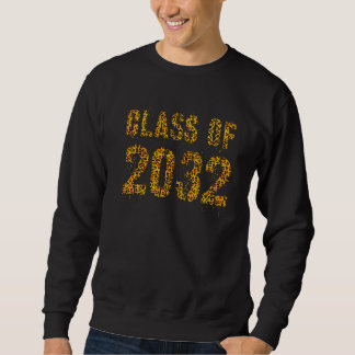 Future Abschluss Class of 2032 Leopard Print 3. Sweatshirt