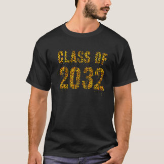 Future Abschluss Class of 2032 Leopard Print 3. T-Shirt