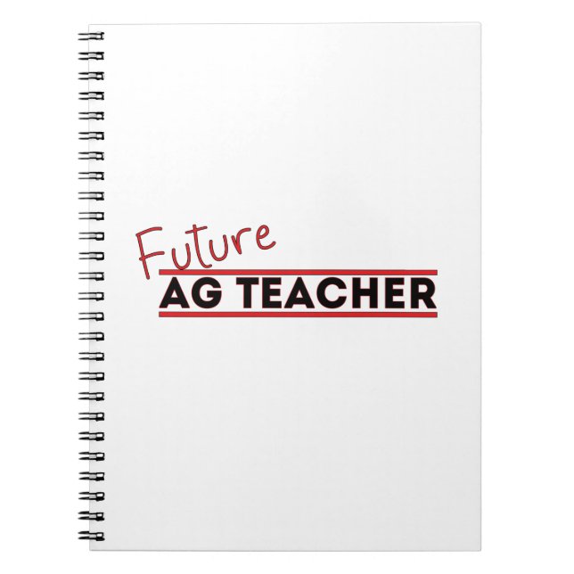 Future Ag Teacher Notizblock (Vorderseite)