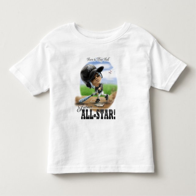 Future All Star Black Kleinkind T-shirt (Vorderseite)