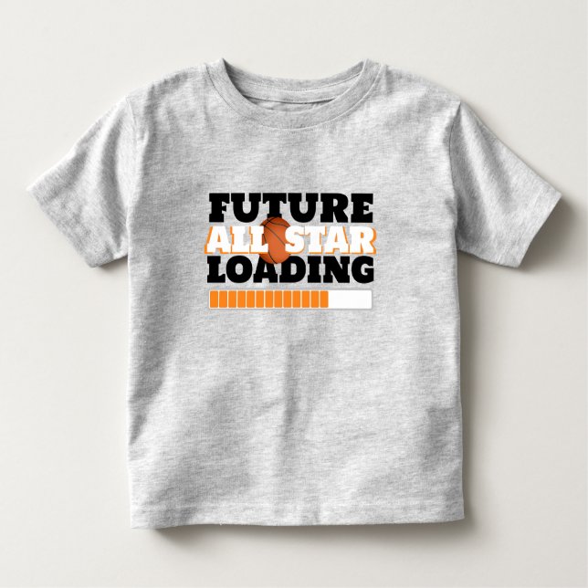 Future All Star Loading Basketball Kids T - Shirt (Vorderseite)