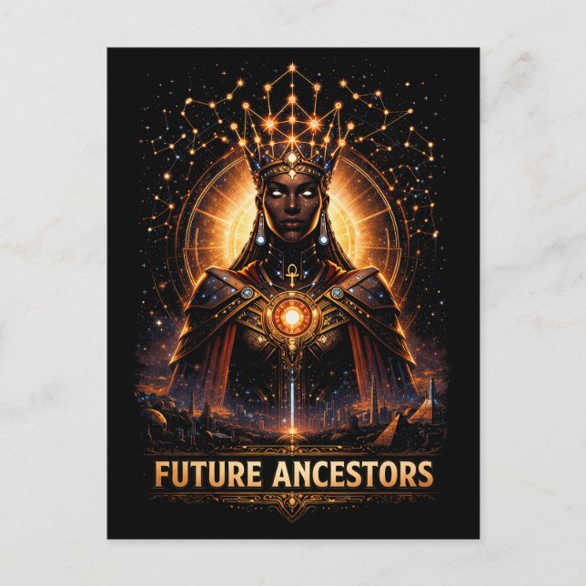 Future Ancestors Postkarte (Vorderseite)