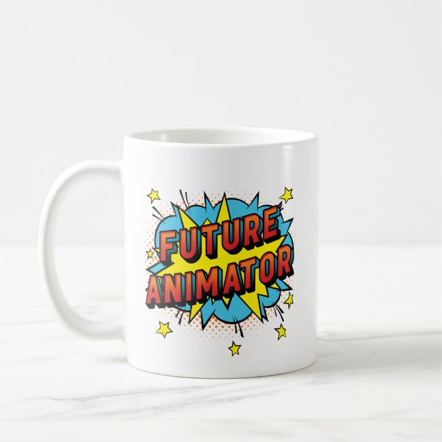 Future Animator Motion Graphics Kaffeetasse (Links)