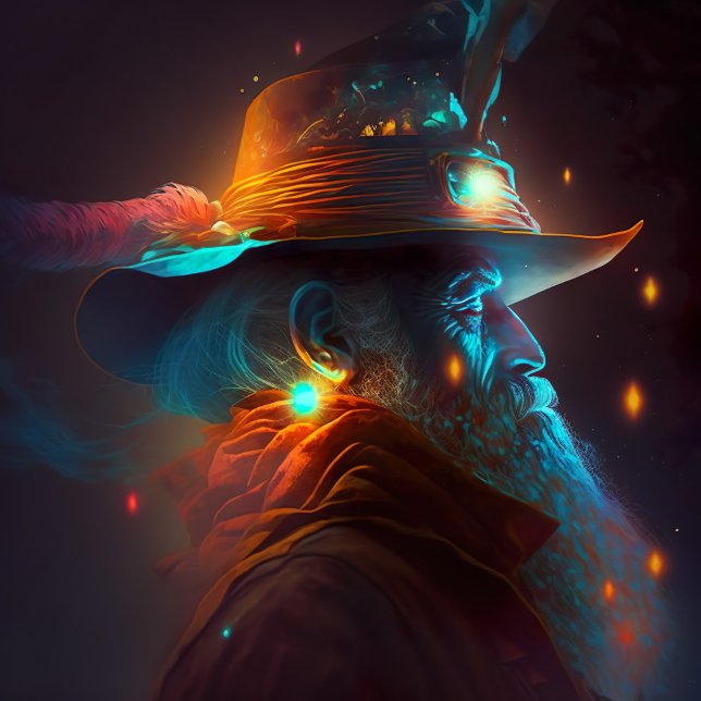 Future Art - durch KI-generierte Kunst! Poster (Von Creator hochgeladen)