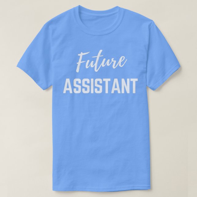 Future Assistant Unisex T-Shirt (Design vorne)