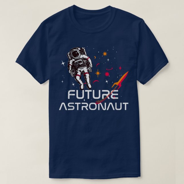 Future Astronaut Outer Space Galay T-Shirt (Design vorne)