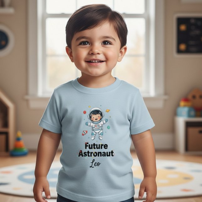 Future Astronaut Personalized Toddler T-Shirt (Von Creator hochgeladen)