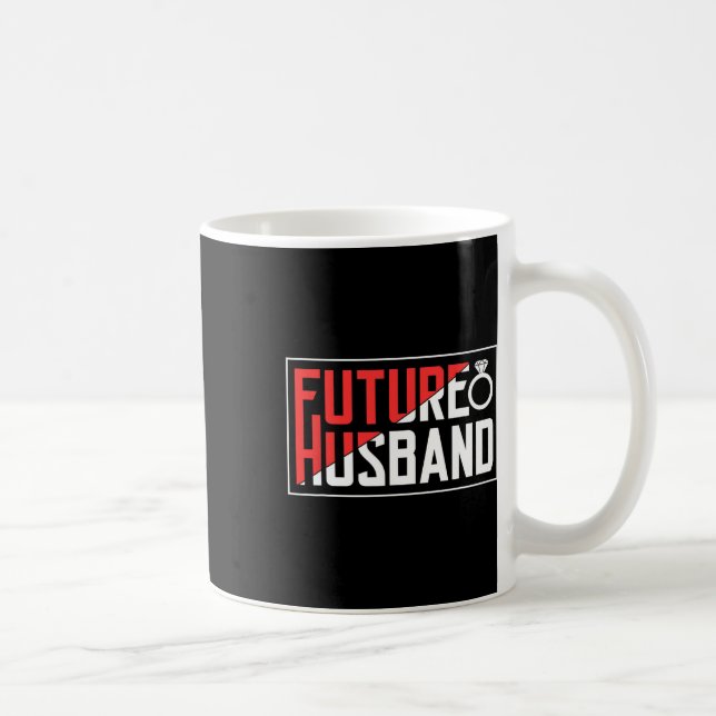 Future Bachelor Hochzeitsfeier Redewendungen Teil Kaffeetasse (Rechts)