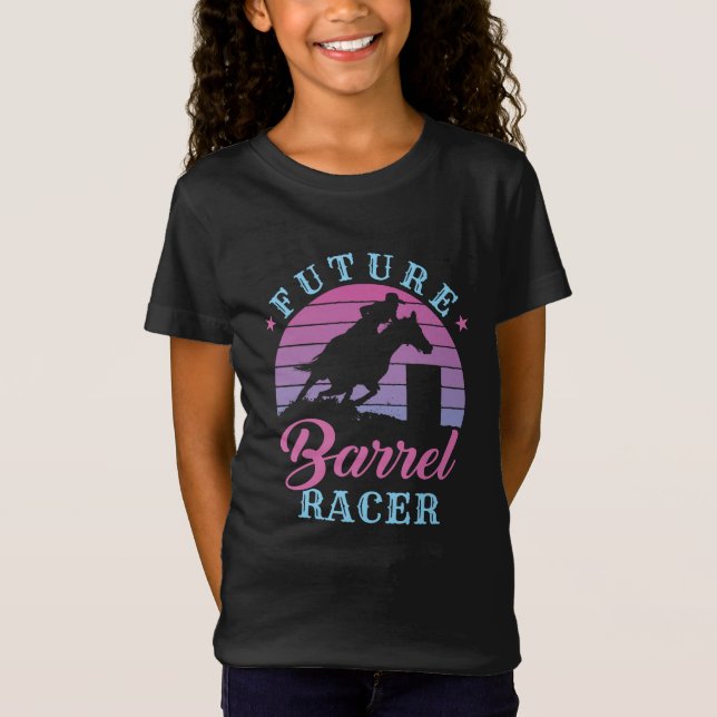 Future Barrel Racer T-Shirt (Vorderseite)