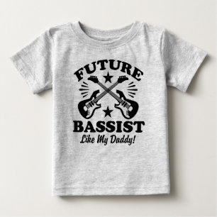 Future Bass Player wie mein Vater Baby T-shirt