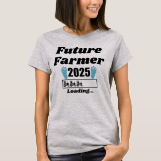 Future Bauer 2025 Baby Announcement T - Shirt