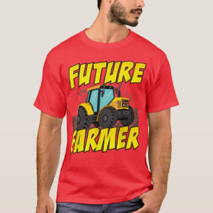 Future Bauer Funny Tractor Lover Boys Girls Farm T-Shirt