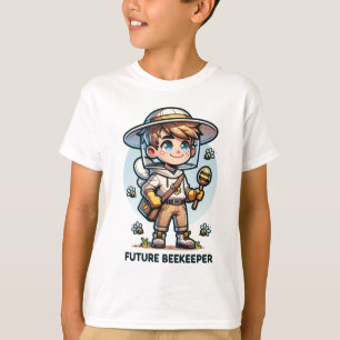 Future Beekeeper Kids T - Shirt - Adortable Cartoo