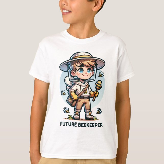 Future Beekeeper Kids T - Shirt - Adortable Cartoo (Vorderseite)