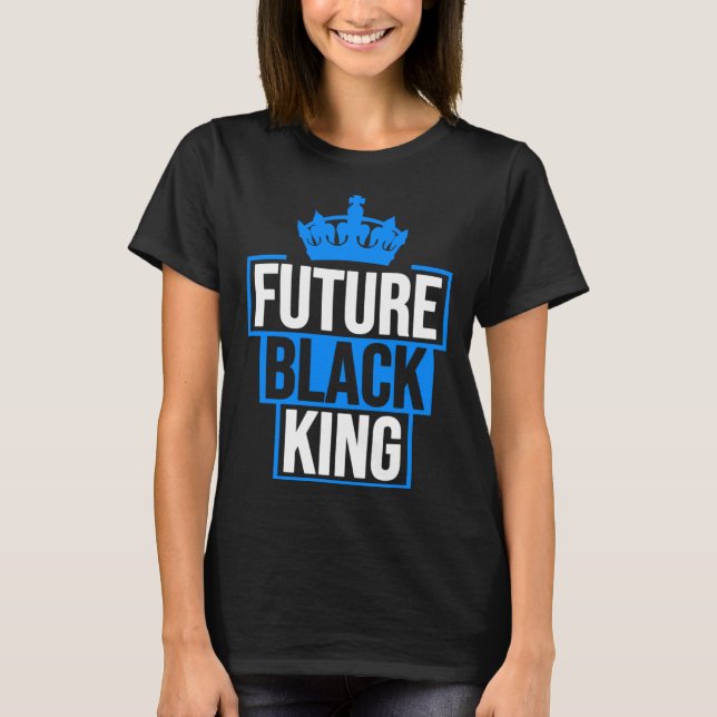 Future Black King African American Black Empowerme T-Shirt (Vorderseite)