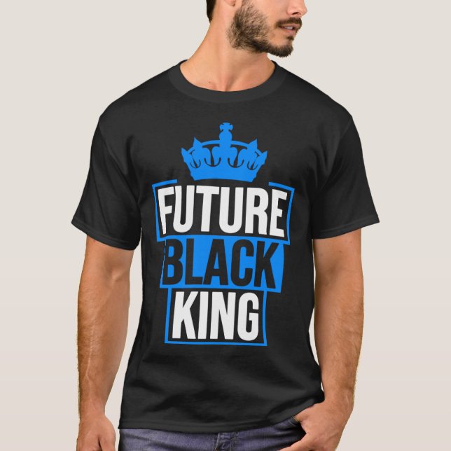 Future Black King African American Black Empowerme T-Shirt (Vorderseite)