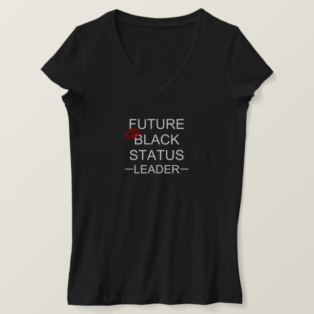 Future Black Status Leader T-Shirt (Design vorne)