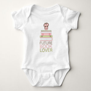 Future Book Lover Baby Niedlich Owl Girl Shirt