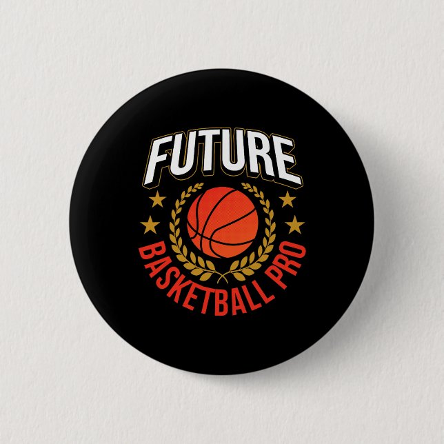 Future Bysketbyll Pro Coach Match Team Player Button (Vorderseite)