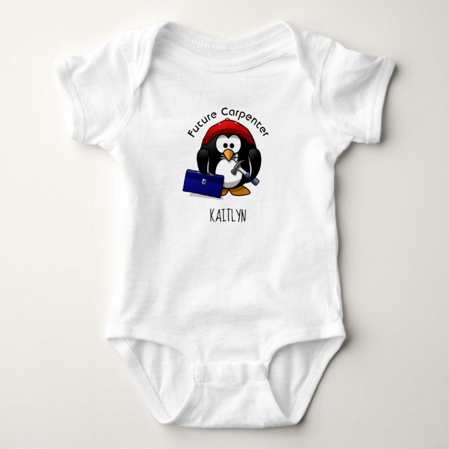 Future Carpenter Baby Strampler (Vorderseite)
