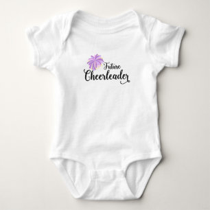 Future Cheleader Baby Bodysuit Strampler
