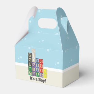 Future Chemist's Blocks Baby Shower Fevor Box Geschenkschachtel