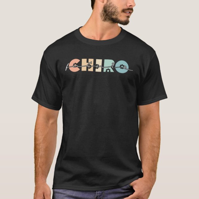 Future Chiro Chiropractor Cool Chiropractic Pastel T-Shirt (Vorderseite)