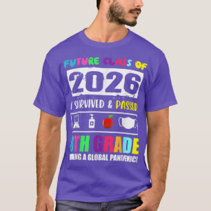 Future Class of 2026 8. Grade Funny Student Gradu T-Shirt