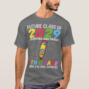 Future Class of 2029 I School Abschluss I T-Shirt