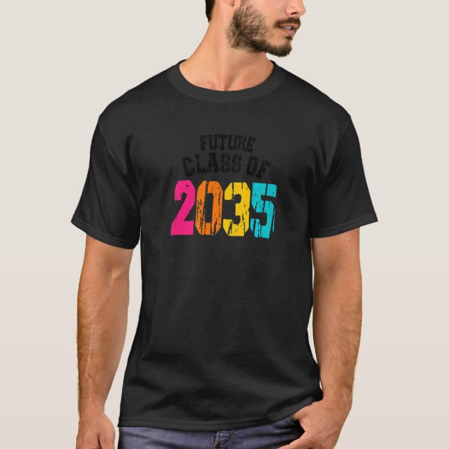 Future Class of 2035 Kindergarten Kid  1 T-Shirt (Vorderseite)
