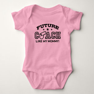 Future Coach wie mein Mama Baby T - Shirt