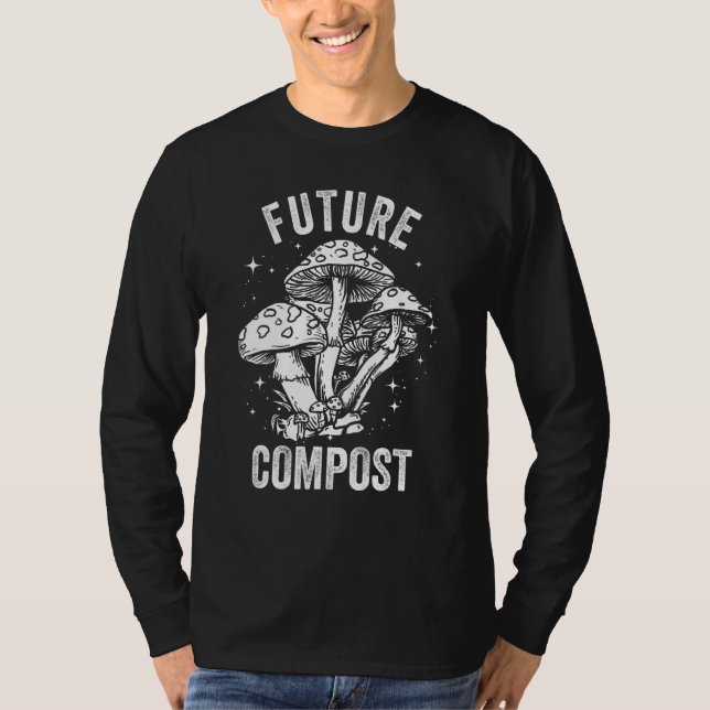 Future Compost Expert Composter Composting Worms T-Shirt (Vorderseite)