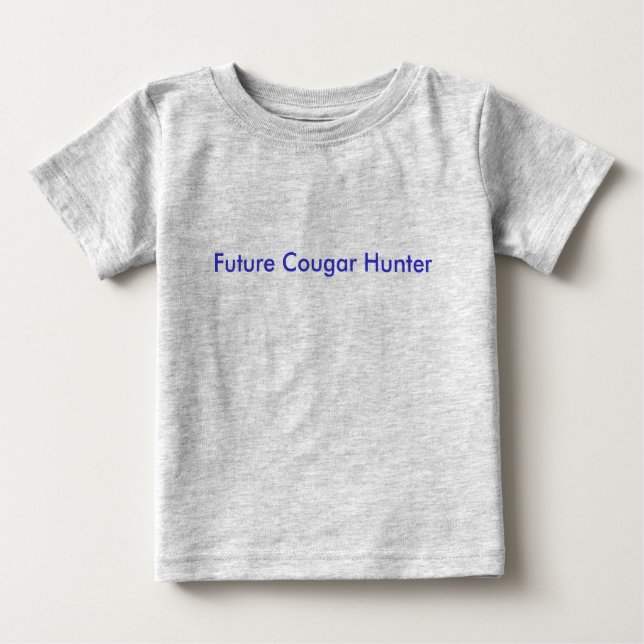 Future Cougar Hunter Baby T-shirt (Vorderseite)