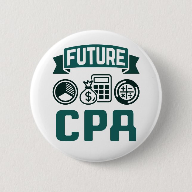 Future CPA Accounting Abschluss Button (Vorderseite)