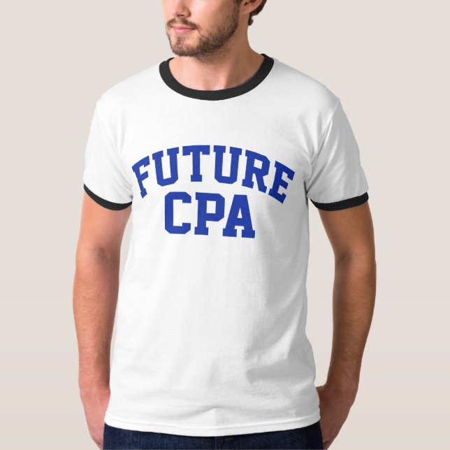 Future CPA Future Accountant T-Shirt (Vorderseite)