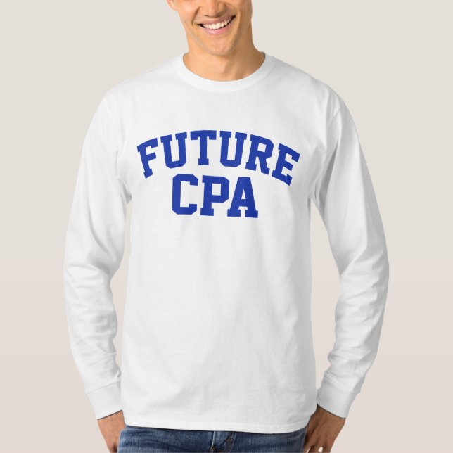 Future CPA Future Accountant T-Shirt (Vorderseite)