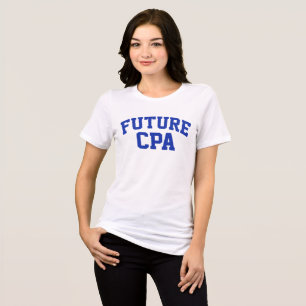 Future CPA Future Accountant Tri-Blend Shirt